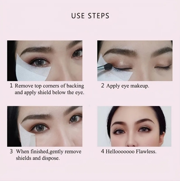 BNIB》20pc Disposable Eyeshadow Stencil Stickers 🤩 - Picture 5 of 9